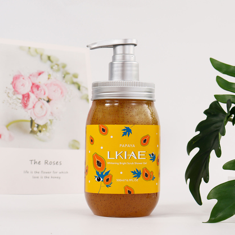 Gel douche à la papaye