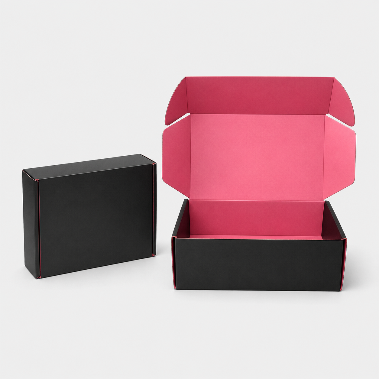 Noir et rose