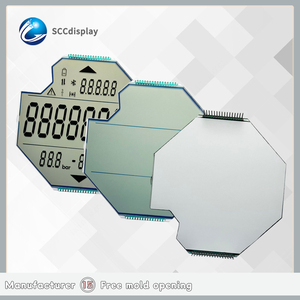 Heiße Verkaufs SJXD-66488 FSTN Positives Segment LCD-Bildschirm Kunden spezifisch geformte Low-Power-Module Heißes Verkaufs produkt - Product Image 5