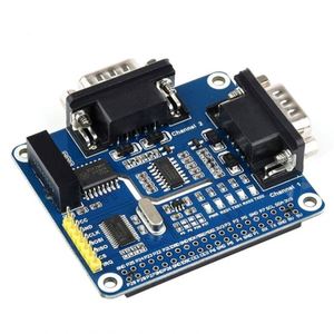FYX Raspberry PI 2 vías RS232 convertidor placa de expansión serie de doble canal aislado 9 pines macho SPI puerto serie RS232 de doble canal - Product Image 2