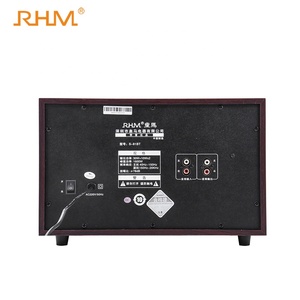 Sistema de altavoces RHM 2,1 con alimentación, FM diseño retro, altavoz multimedia para juegos de ordenador - Product Image 4