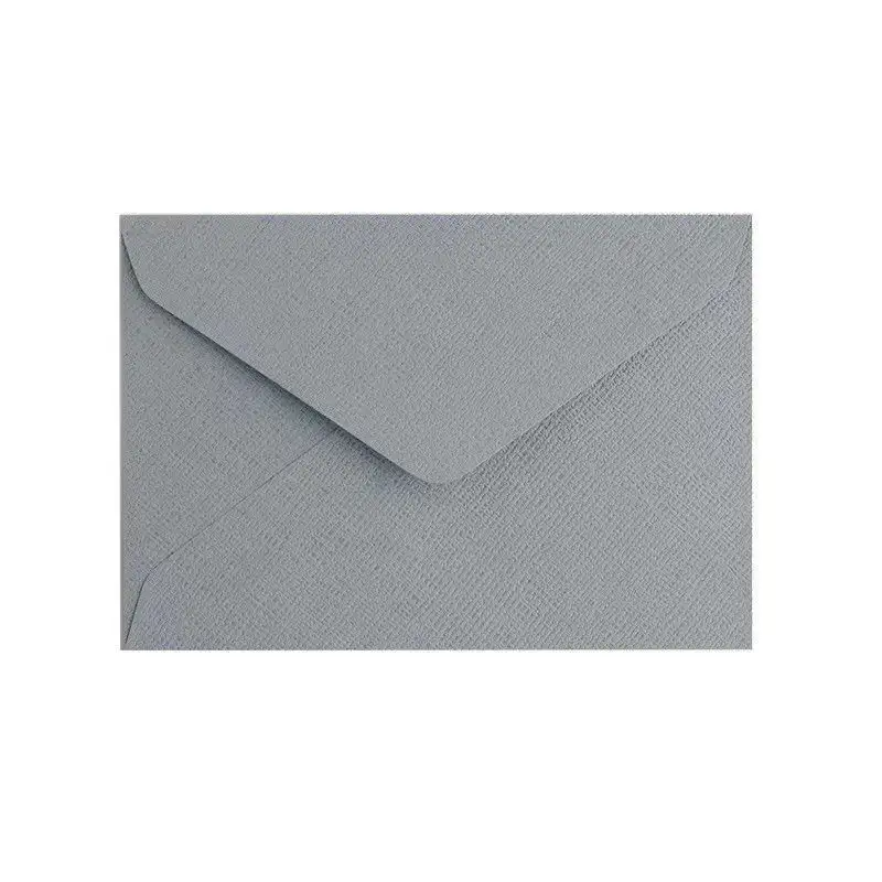 Cartão de agradecimento personalizado com impressão de envelope de negócios, cartão de convite de casamento com desenho de papel e adesivos