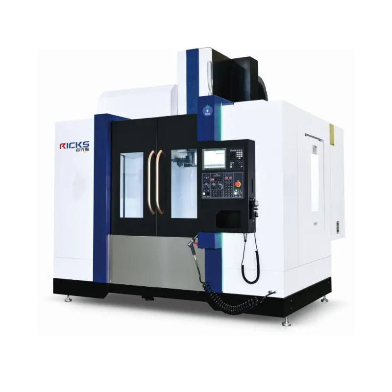 ศูนย์เครื่องจักร CNC แนวตั้ง 3 4 5 แกนความแม่นยําสูงที่กําหนดเองสําหรับโลหะ