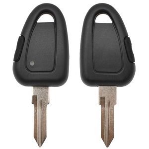 Kaliteli 1 yan düğme Transponder araba anahtarı kabuk durumda Logo olmadan f-iat için GT10 kaması - Product Image 5