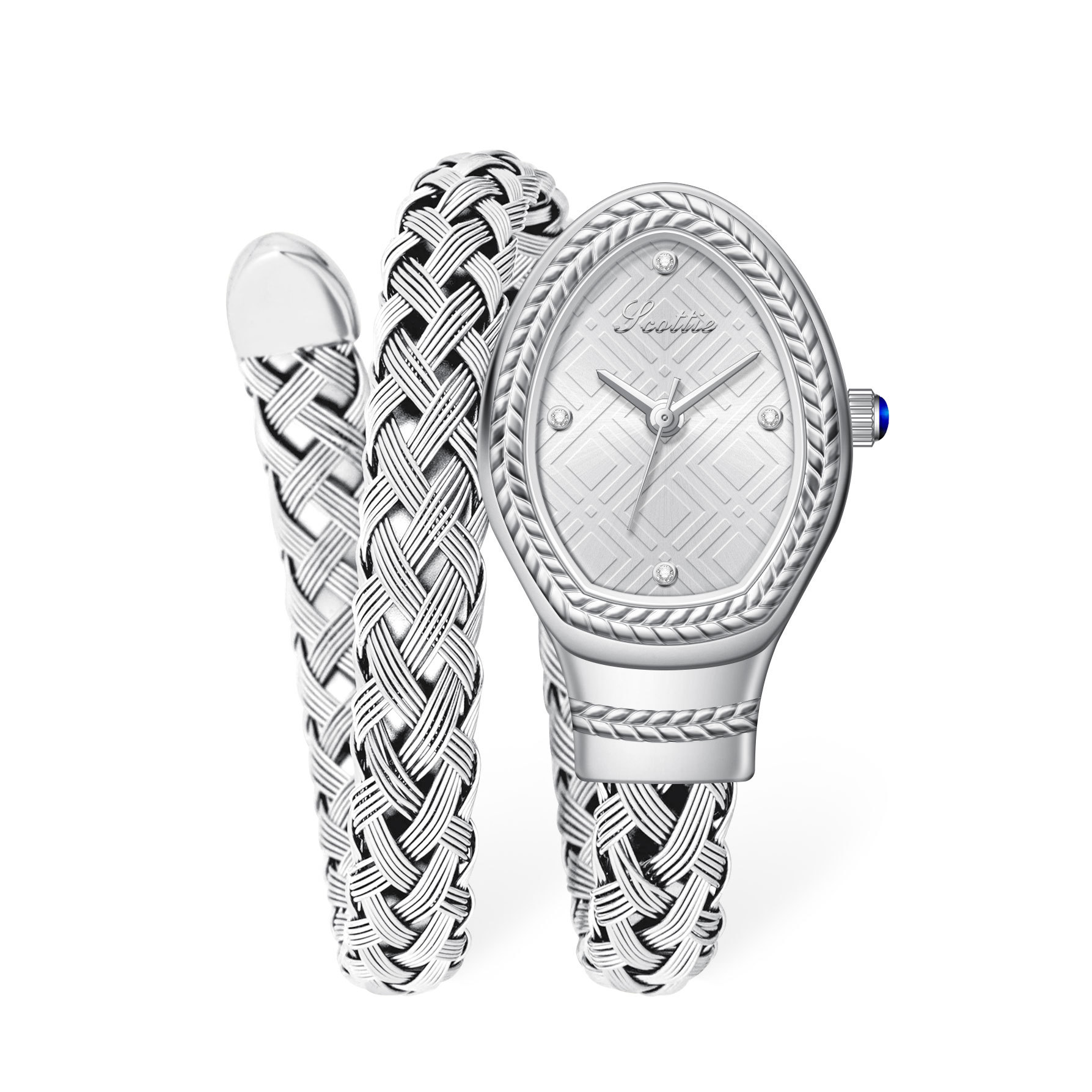 Argent et blanc