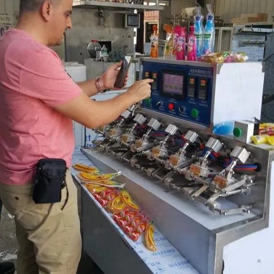 Mesin Pembuat Jus Jalur Pengisian Minuman