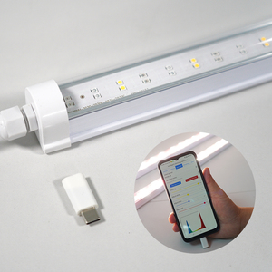 Smart A8 215W Dimmbare Vollspektrum-Salzwasser-LED-Aquarien leuchten mit WiFi-Steuerung und korallen optimierter Spektrum programmierung