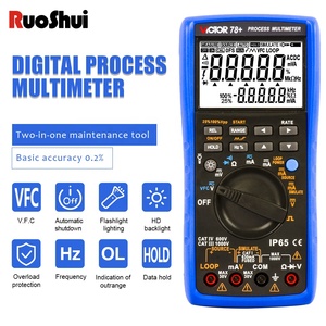 VICTOR 78+ NEW VERSION Digital Process Multimeter 6000 Counts 1000V Provide Loop 24V Measure Current Signal <strong>Output</strong> <strong>Input</strong> 2 in <strong>1</strong> - Product Image 6