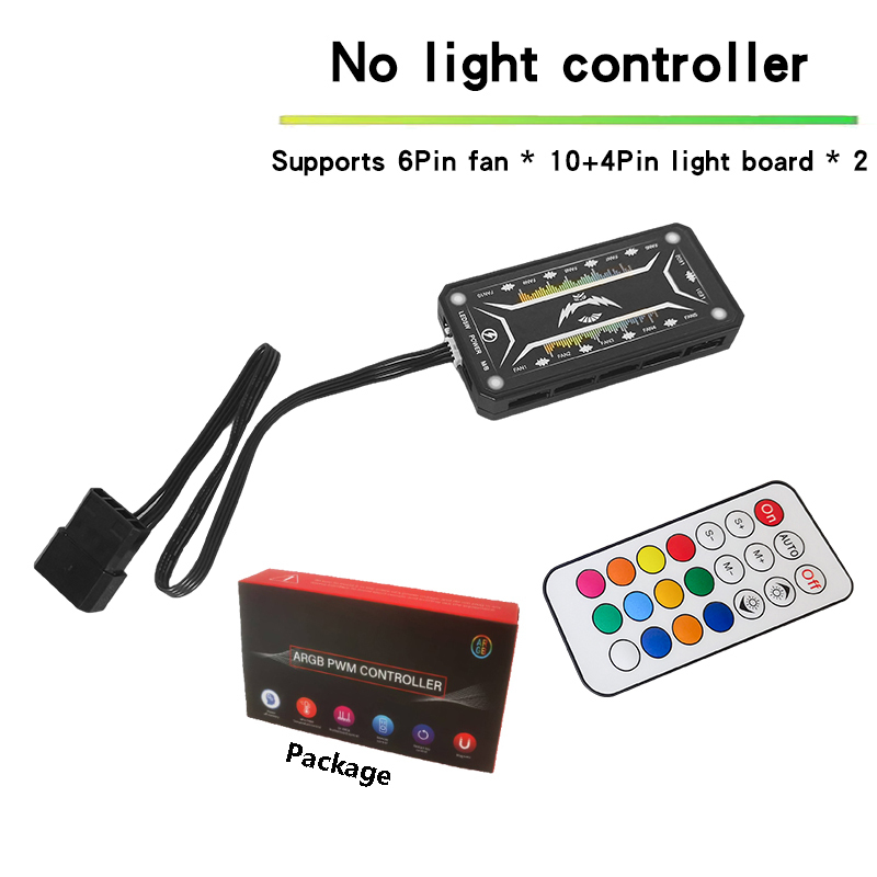 Black-6Pin-Controller-No light(Package)