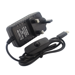 Raspberry Pi USB Type C電源アダプター5V3A ON/OFFスイッチ電源充電器EU US UK AUプラグ電源充電器forRaspberry Pi 4 B - Product Image 4