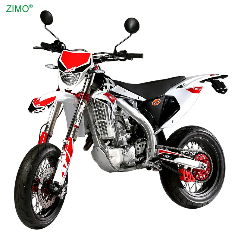 Motocicleta de corrida esportiva off road 250cc 450cc