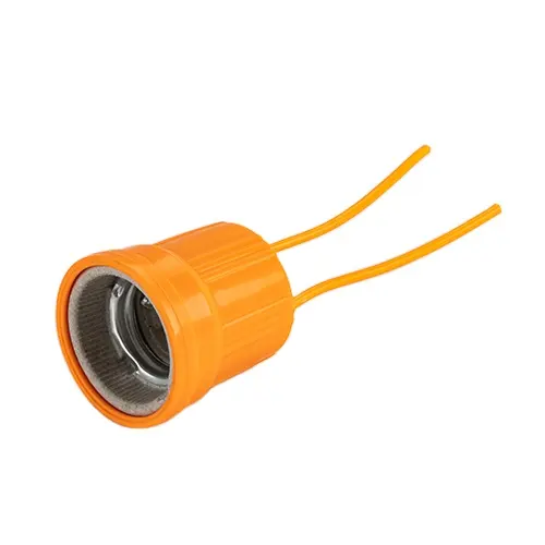 Security Waterproof Durable Socket Types E27 Ceramic Screw Lamp Holder
