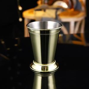 Copper Stainless Steel <strong>Cups</strong> Premium Drinking Glasses Unbreakable Step Cone <strong>Cup</strong> Mint Julep <strong>Cup</strong> - Product Image 4