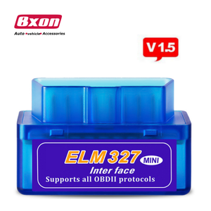 For IOS and <strong>Android</strong> Mini Elm327 BT OBD2 V1.5 Elm 327 OBD 2 Car Diagnostic Tool Scanner Elm327 OBDII Adapter Obd Auto Diagnostic - Product Image 1