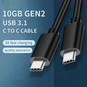 Toptan fabrika orijinal usb 3.1 gen2 c tipi erkek c dişi şarj kablosu uzatma - Product Image 2