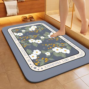 Quick-drying <strong>Mat</strong> Carpet Absorbent Bathroom Kitchen Foot <strong>Mat</strong> Pad Washable Non Slip Bath <strong>Mats</strong>