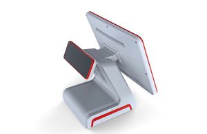 15inch Pos <strong>AIO</strong> Terminal windows Desktop De Venta Kassensysteme Pos Cashier System TPV POS Optional for Restaurant - Product Image 2