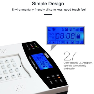 智能WiFi GSM自动拨号报警图雅应用通知智能控制防入侵者家庭商店无线安全报警系统 - Product Image 6