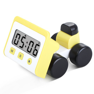Timer da tavolo per la produttività di auto giocattolo con Display LCD da scrivania Timer da studio per il conto alla rovescia per bambini Timer da cucina digitale - Product Image 5