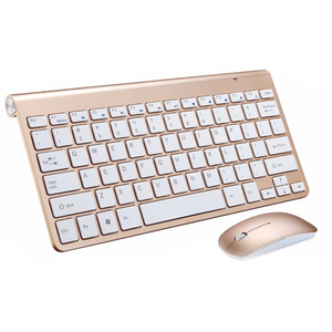2025 más barato Venta caliente ultrafino 2,4G juego inalámbrico teclado y ratón Combo 24gh para Mac iPad computadoras Android - Product Image 3