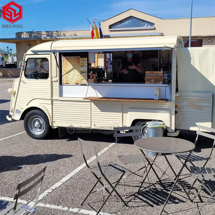 Camion Mobile degli alimenti a rapida preparazione del camion elettrico dell'alimento del supporto del Hot Dog del Taco del carrello del caffè del camion del gelato di prezzi di fabbrica da vendere