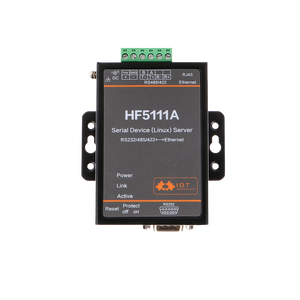 HF5111A Seriell RS232 RS422 RS485 RS485 zu Linux Serial Server Ethernet-Konverter modul Unterstützung TCP/IP/Telnet/Modbus