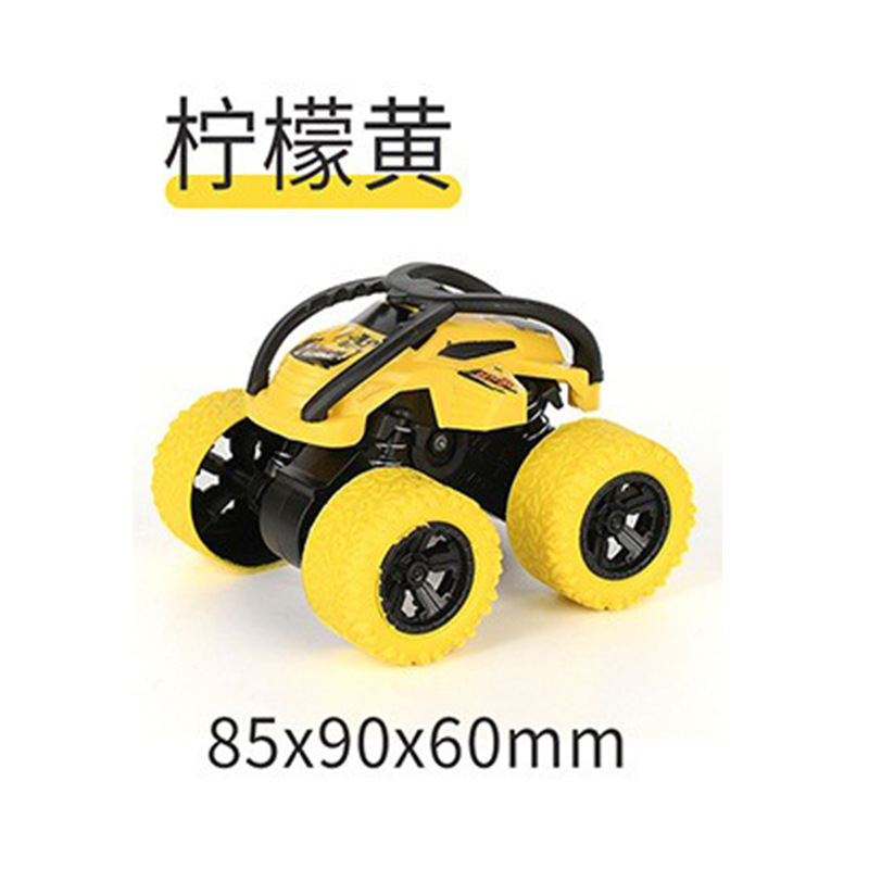 Voiture de cascade jaune - voiture nue