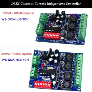 5V-36V DMX512 Decoder 350MA/700MA * 3 CH/4 CH Channel <strong>DMX</strong> RGB RGBW <strong>LED</strong> Light <strong>Controller</strong> 3/4 Group Alone <strong>Led</strong>(6pin) <strong>Output</strong> Dimmer - Product Image 1