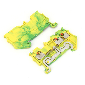 PT 1.5-TWIN-PE接地プッシュイン1入力2出力プッシュインディンレールターミナルブロック - Product Image 3