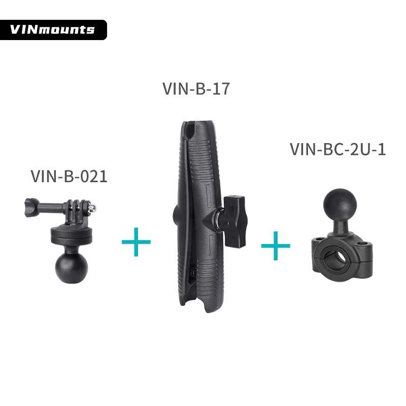 Brazo de 17 cm Negro