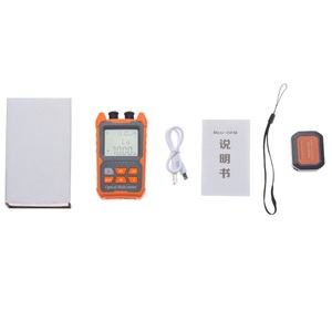 Medidor de potencia de fibra óptica ordinaria con medidor de potencia de fuente de luz de carga USB-50db ~ + 26db OPM + VFL - Product Image 4