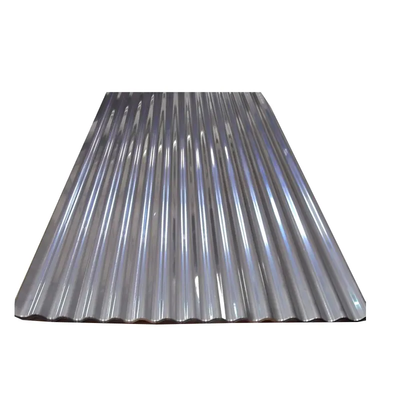 Lámina de Metal corrugado galvanizado, lámina para techo de Zinc, 4x8, precio barato