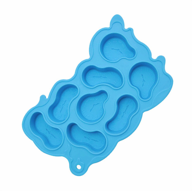Glaçons turquoise fondants