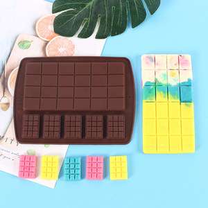 DIY Making Fondant Cake Silicone Molds a Variety of <strong>Building</strong> <strong>Blocks</strong> Geometric <strong>Patterns</strong> Chocolate Decoration Baking Molds - Product Image 4