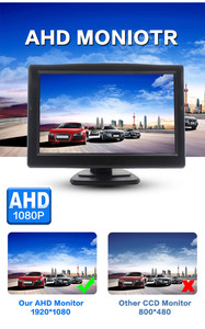 Smartour auto di Backup telecamera posteriore per auto HD visione notturna anteriore e retromarcia CCD veicolo retromarcia retromarcia telecamera di parcheggio con Display da 5 pollici - Product Image 6