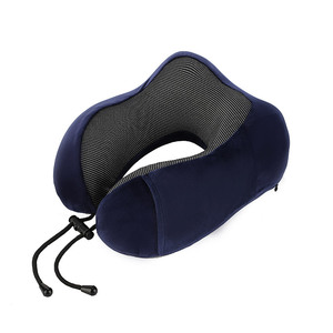 Supporto supporto aereo viaggio essenziali Memory Foam regolabile con coulisse a forma di U Memory Foam cuscino di supporto per collo - Product Image 3