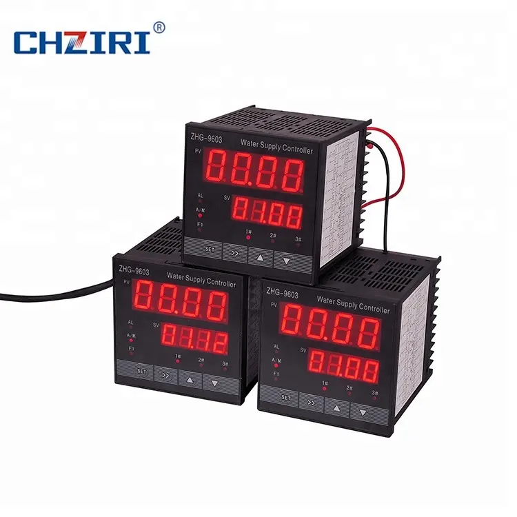 Controlador de suministro de agua a presión constante CHZIRI instrumentos de temperatura de seguridad estándar