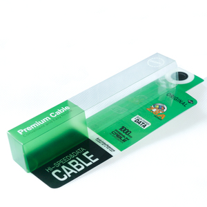 Veri kablosu için renkli baskı PET 2025 ile PVC kutu özel şeffaf ambalaj kutusu - Product Image 6