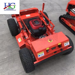 חיתוך רוחב 540MM 4 גלגל מרחוק דשא מכסחת מכסחת רובוט 7.5HP בנזין מנוע
