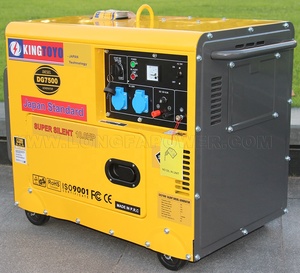 Kral TOYO MAX jeneratör 6 Kw 6000 W 6 kVA bakır tel anahtar başlangıç taşınabilir 186fa sessiz ses geçirmez taşınabilir dizel jeneratör - Product Image 2