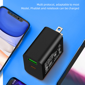 เครื่องชาร์จติดผนัง pd 20w 20 วัตต์ type-c usb-c usb c + usb a พอร์ตคู่อะแดปเตอร์ชาร์จเร็วสําหรับโทรศัพท์ apple สําหรับ iphone11-15 - Product Image 6