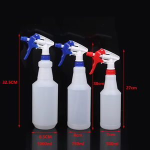 500ML <strong>750ML</strong> 1000ML <strong>Empty</strong> Plastic HDPE Cleaning <strong>Bottle</strong> Pesticide <strong>Bottle</strong> with Gun Hand Pressure Trigger Sprayer for Packaging Use - Product Image 4