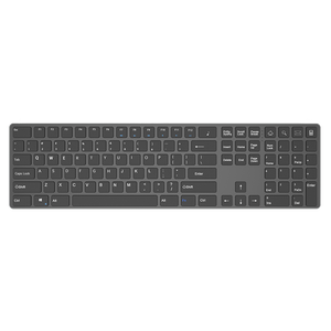 Teclado de tijeras inalámbrico de alta calidad 2,4G con receptor pequeño, teclados inalámbricos recargables Slient de diseño delgado - Product Image 1