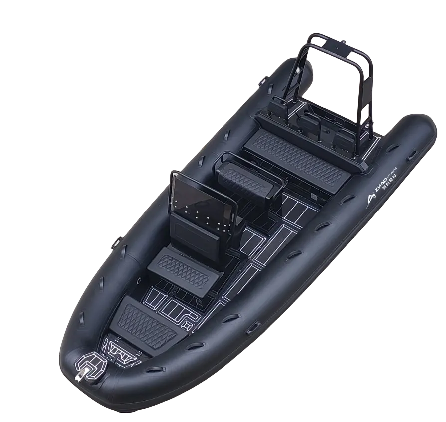 5.6m in alluminio costola barca costola 560 di lusso barca da pesca per la vendita gommone Hypalon ad alta velocità personalizzabile