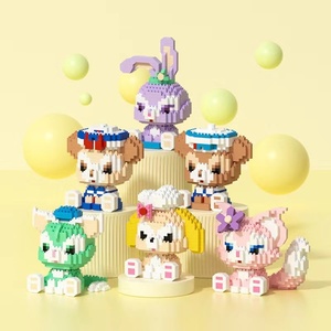 StellaLou eğitim yapı taşları LEGO için uyumlu karikatür rakamlar mikro parçacıklar plastik Model oyuncaklar çocuk oyuncakları - Product Image 4