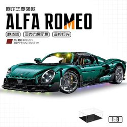 Electroplated emerald alfa romeo-static lighting edition