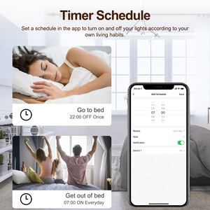 Venta al por mayor inteligente ZigBee interruptor inteligente de cuatro canales Alexa google home aplicación de control remoto Módulo de interruptor wifi - Product Image 2
