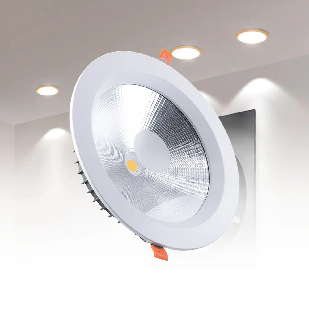 Downlight LED para decoração de casa, luminária de teto para decoração de casa, 195*H60mm, recorte 175mm Ac200-240Vinput 20w 2000lm