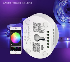 DC12-24V RGB RGBW UFO WIFI 16 milioni di colori IOS Android LED Controller funzione di temporizzazione controllo di gruppo modalità musicale per strisce LED - Product Image 1