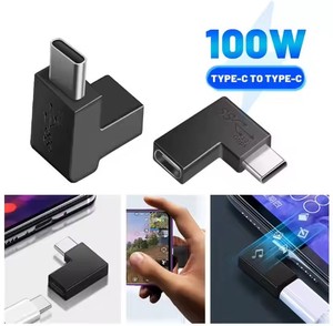 角度90 C型公母USB 3.1 OTG转换器适配器插头扩展器插孔 - Product Image 3